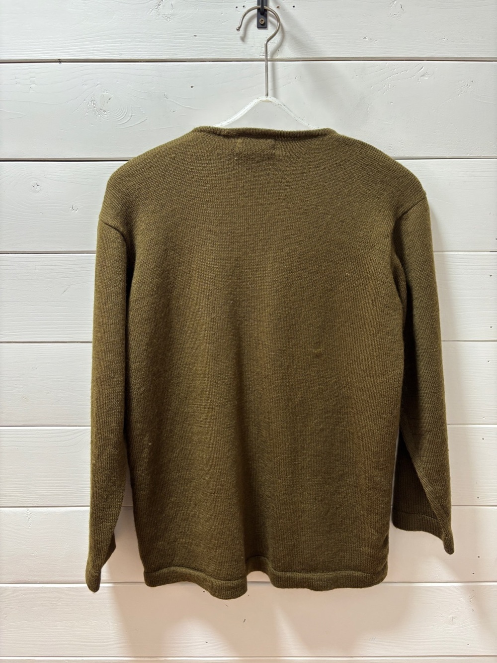 Spanner Imports Embroidered VINTAGE Cardigan – Olive Green – Size M - Picture 7 of 11